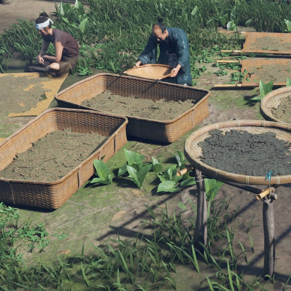 PS4ゴーストオブツシマからみる対馬のお茶